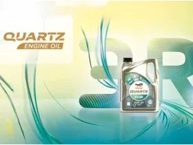 Udržitelné motorové oleje pro nákladní vozy Quartz EV3R