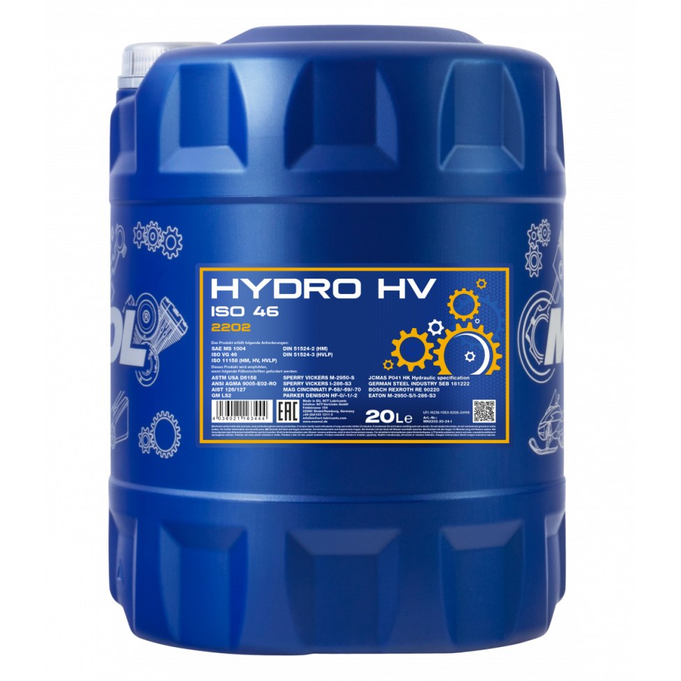 Mannol Hydro HV ISO 46 2202 - 20l - 