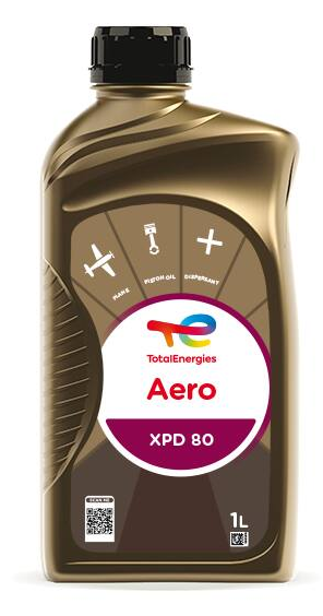Letecký olej Total AERO XPD 80 - 1 L