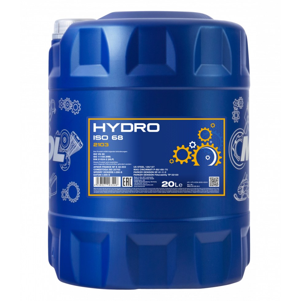 Mannol Hydro ISO 68 2103 - 20l - 