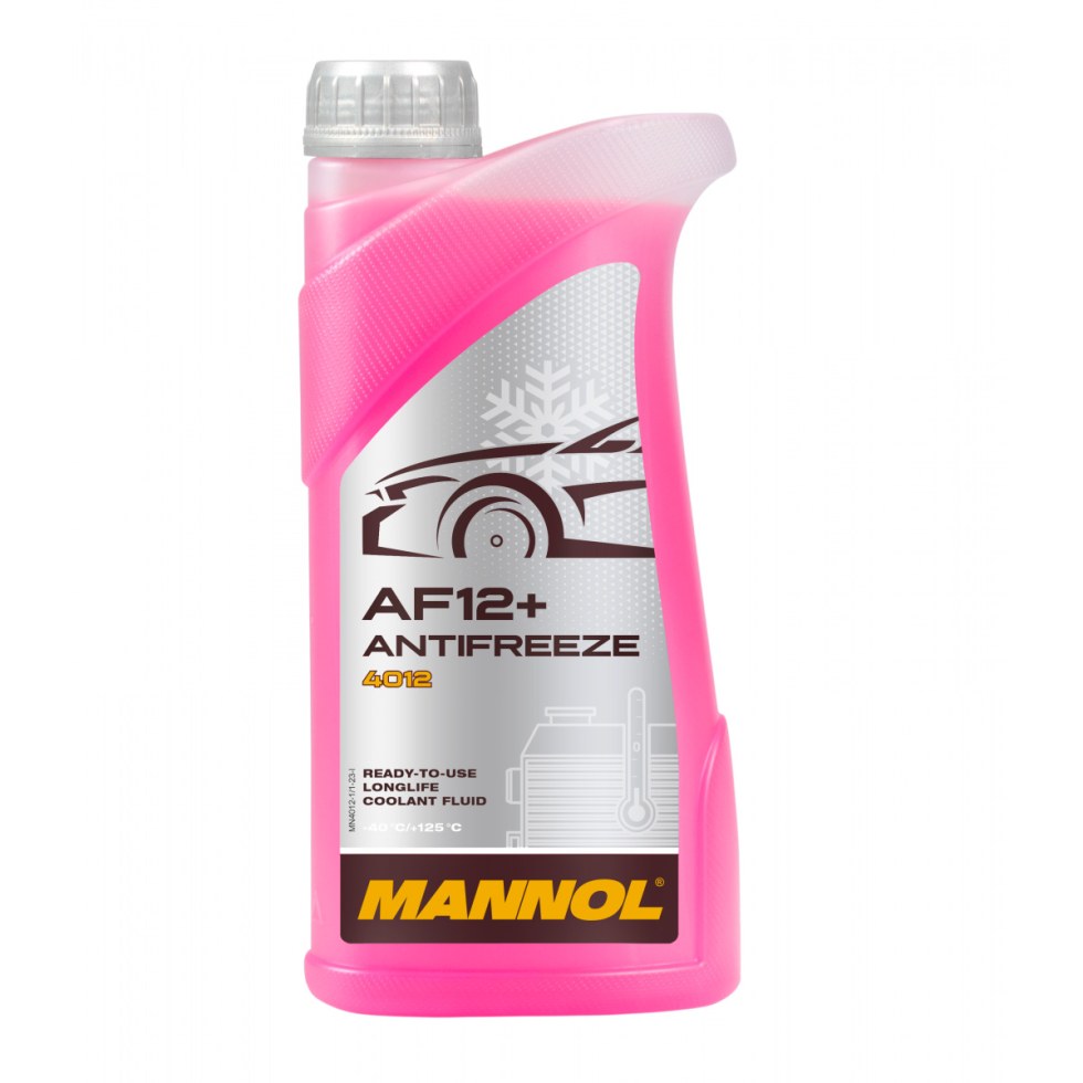 Mannol Antifreeze AF12+ (-40 °C) Longlife 4012 - 1l