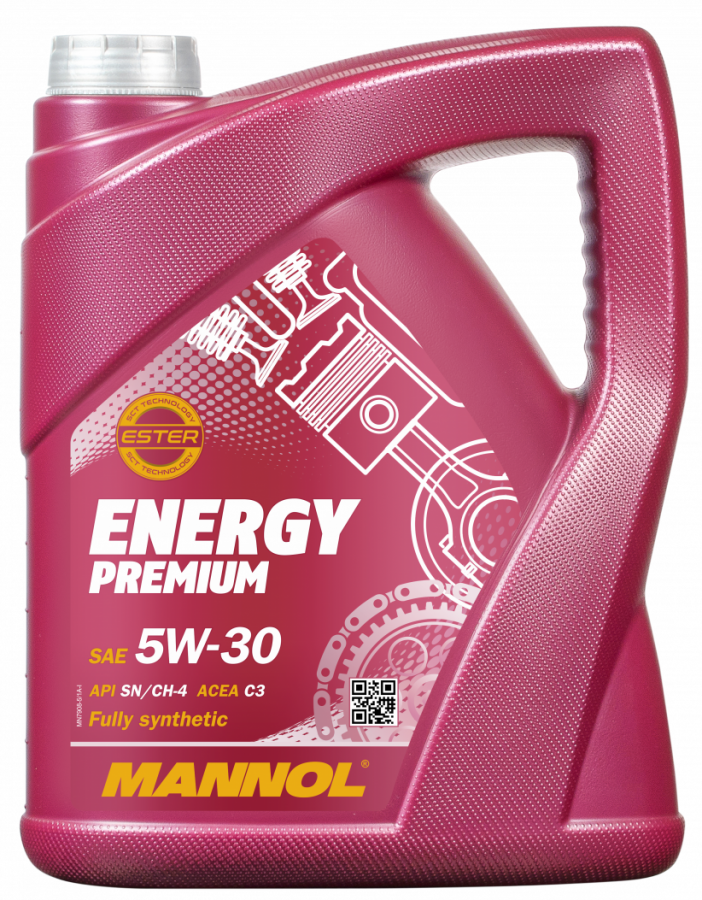 Motorový olej 5W-30 Mannol Energy Premium - 5 L - 5W-30