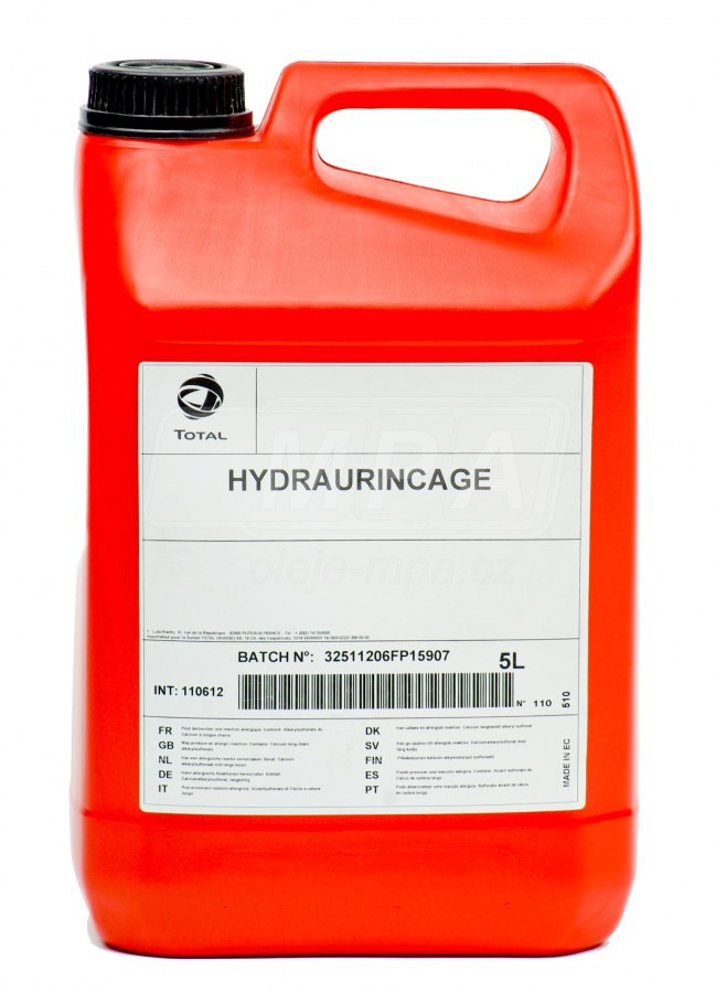 Výplachový olej Total Hydraurincage - 5 L