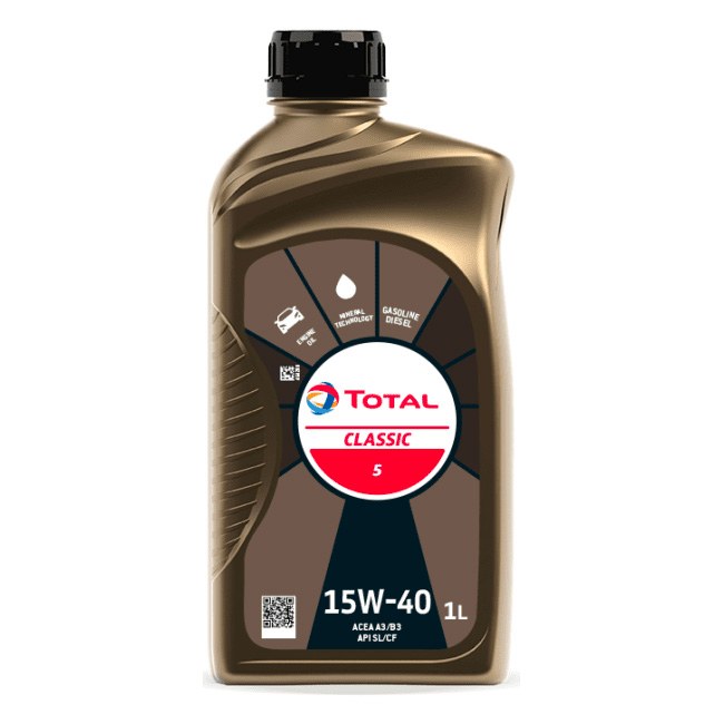 Total Classic 5 15W-40 - 1l - 