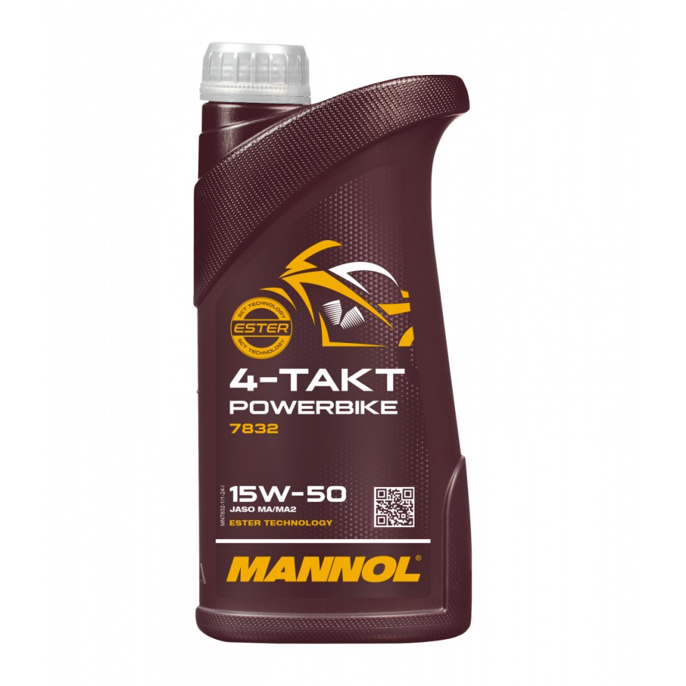 Mannol 4-Takt Powerbike 15W-50 7832 - 1l