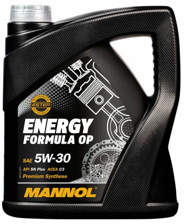 Motorový olej 5W-30 Mannol 7701 Energy Formula OP - 4 L - Oleje 5W-30