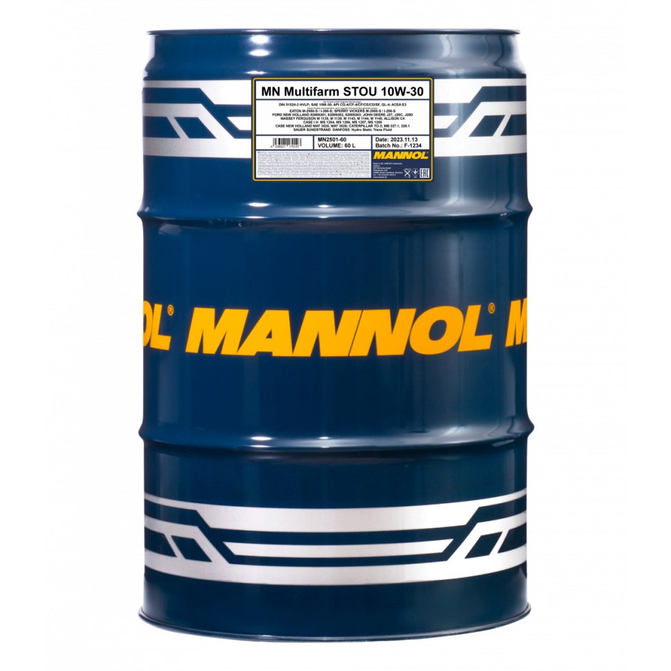 Mannol Multifarm STOU 10W-30 2501 - 60l - 