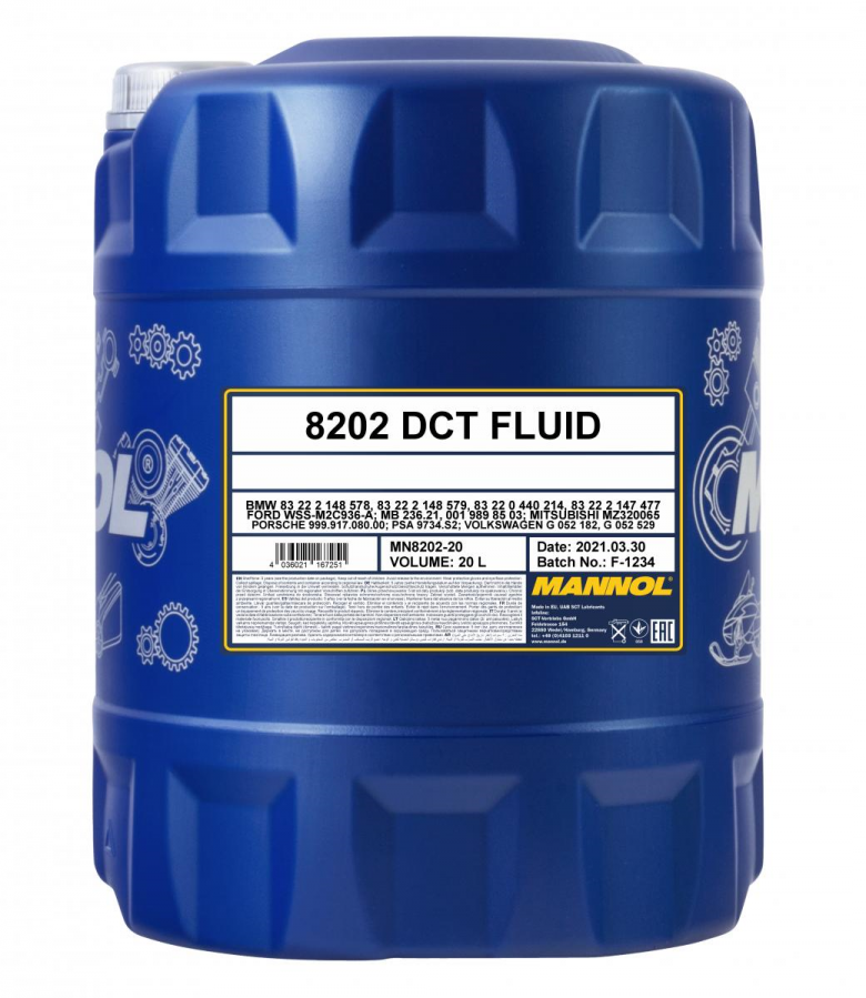 Převodový olej Mannol DCT Fluid - 20 L