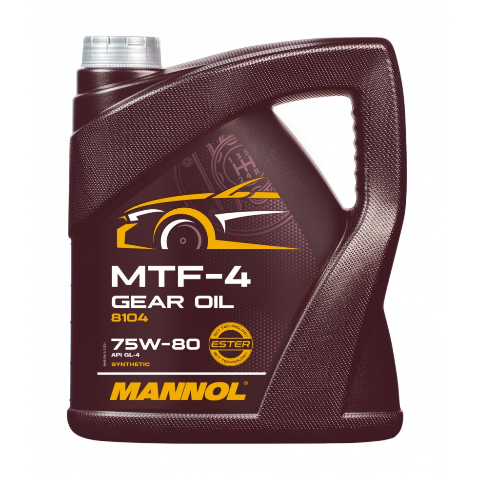 Mannol MTF-4 Gear oil 75W-80 GL-4 8104 - 4l - 
