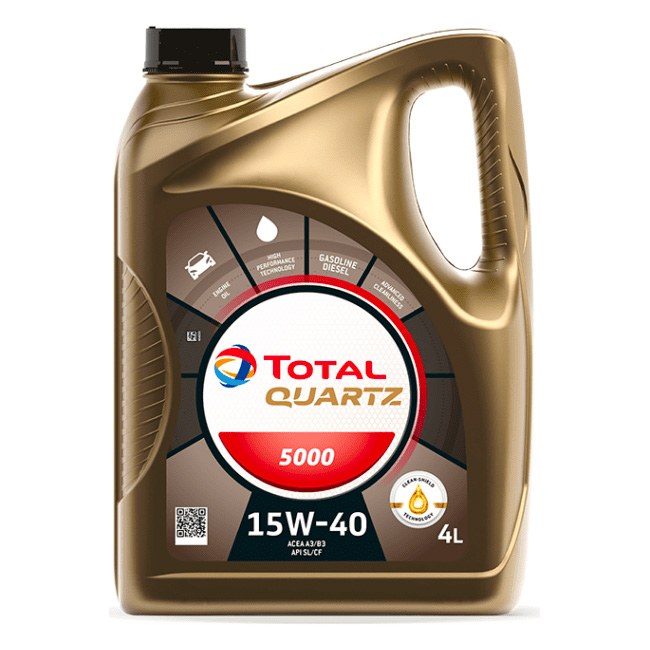 Total Quartz 5000 15W-40 - 4l - 
