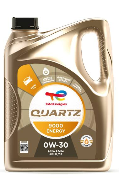 Motorový olej 0W-30 Total Quartz ENERGY 9000 - 4 L - 0W-30