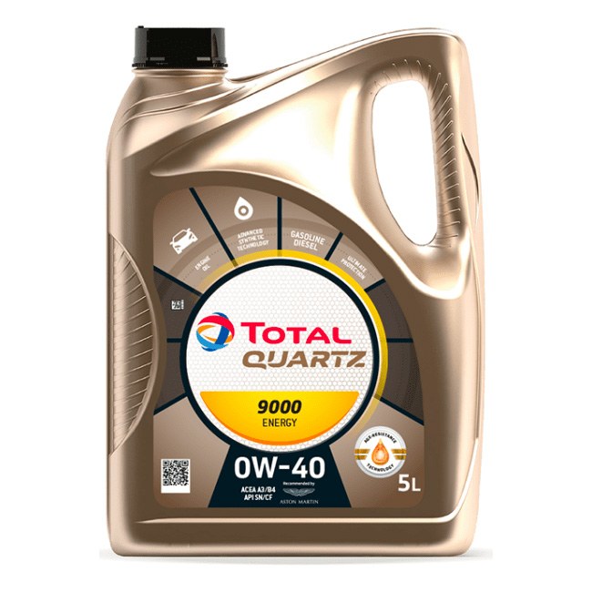 Total Quartz ENERGY 9000 0W-40 - 5l - 