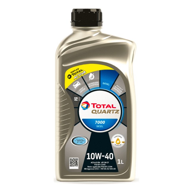 Total Quartz 7000 Diesel 10W-40 - 1l - 