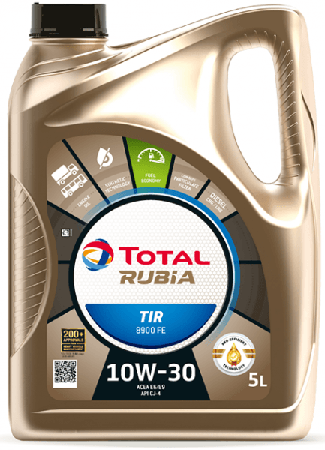 Motorový olej 10W-30 Total Rubia TIR 8900 FE - 5 L