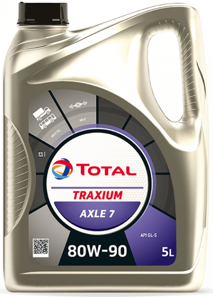 Převodový olej 80W-90 Total Traxium Axle 7 (TM) - 5 L