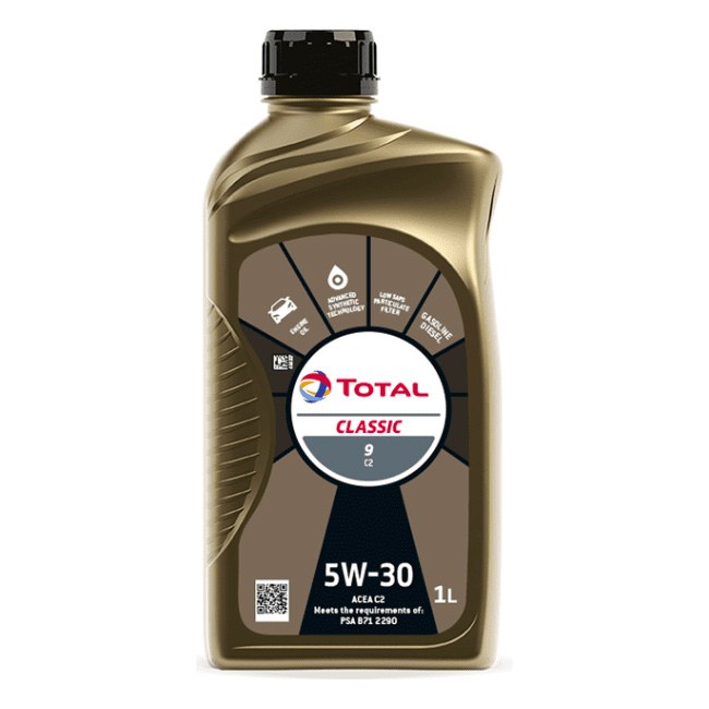 Total Classic 9 C2 5W-30 - 1l - 
