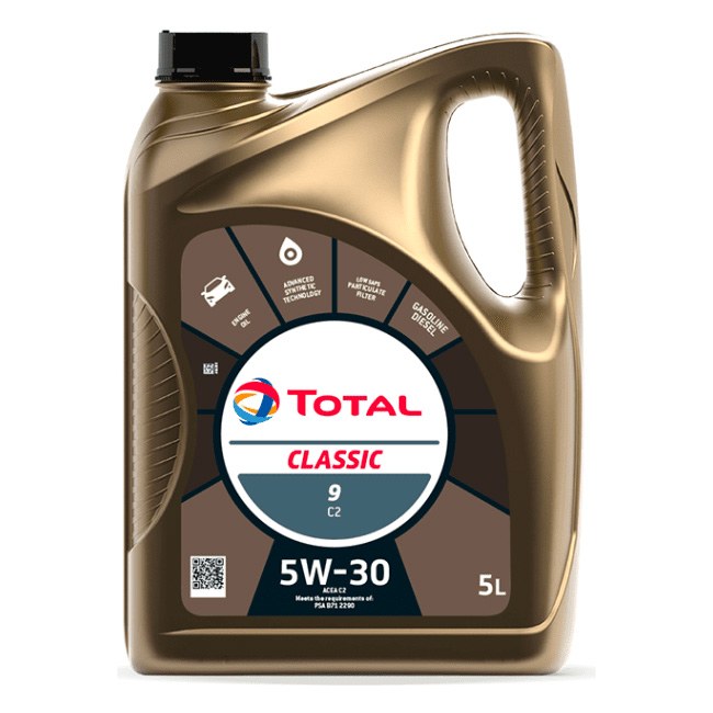 Total Classic 9 C2 5W-30 - 5l