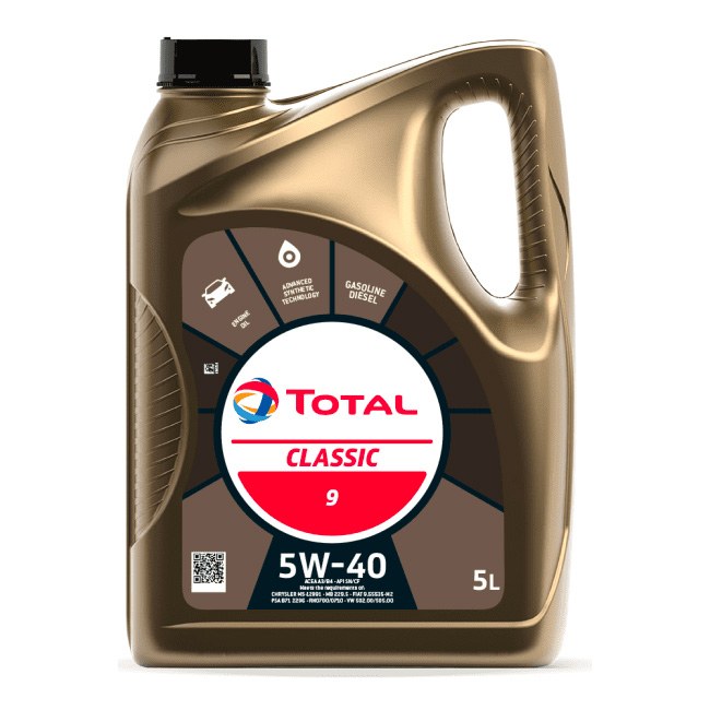 Total Classic 9 C3 5W-40 - 5l - 