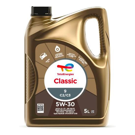 Total Classic 9 C2/C3 5W-30 - 5l - 