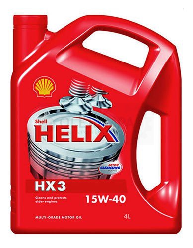 Motorový olej 15W-40 Shell Helix HX3 - 4 L