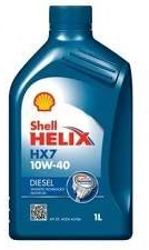 Motorový olej 10W-40 Shell Helix HX7 - 1 L - Motorové oleje SHELL, CASTROL