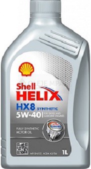 Motorový olej 5W-40 Shell Helix HX 8 Synthetic - 1 L - Motorové oleje SHELL, CASTROL