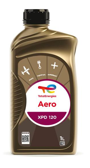 Letecký olej Total AERO XPD 120 - 1 L - Motorové oleje pro pístové letecké motory