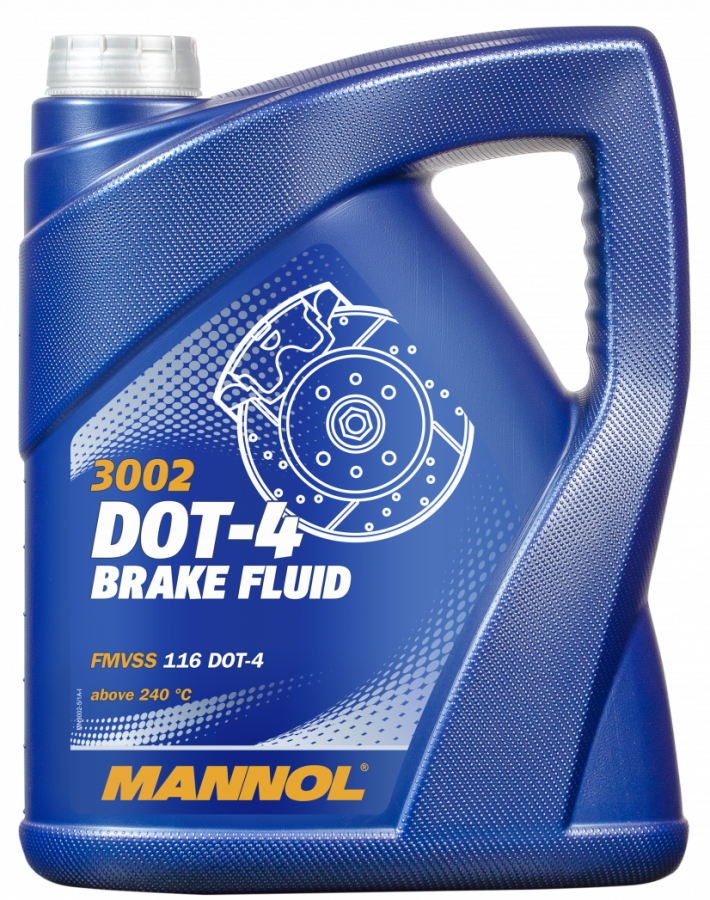 Brzdová kapalina Mannol DOT 4 - 5 L - Brzdové kapaliny, aditiva