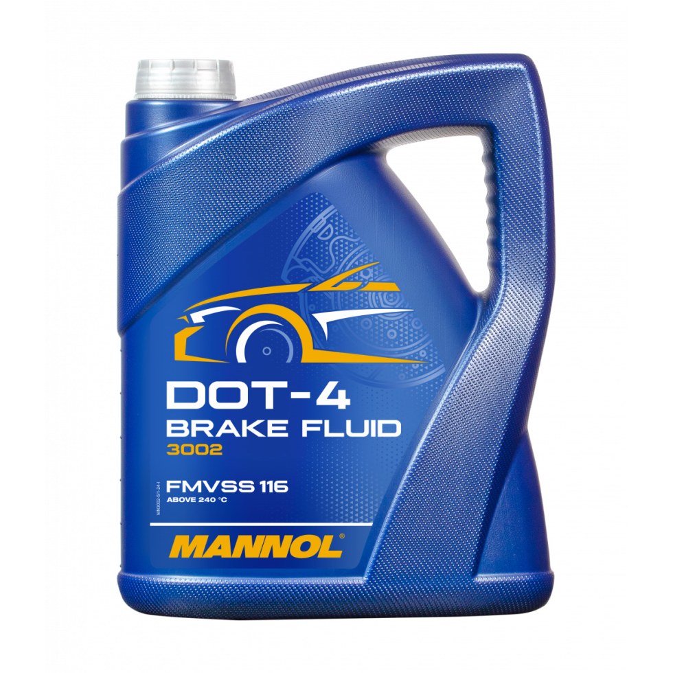Mannol Brake Fluid DOT-4 3002 - 5l - 