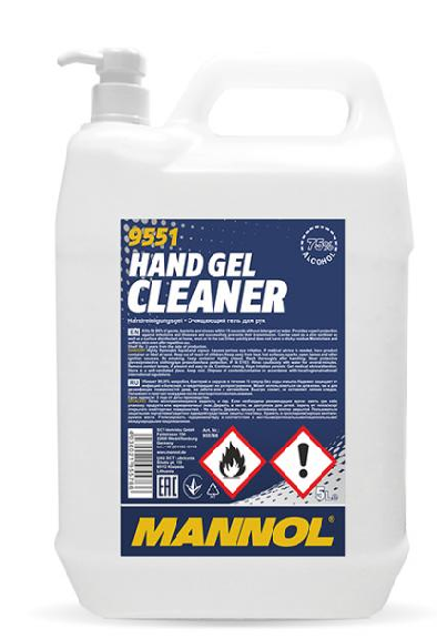 Mycí gel Mannol Hand gel cleaner - 5 L - Čistící prostředky na ruce