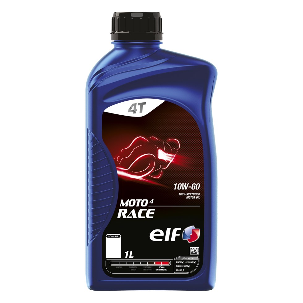 Elf Moto 4 Race 10W-60 - 1l - 