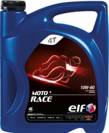 Motorový olej Elf Moto 4 Race 10W-60 - 4 L - Motorové oleje pro 4-taktní motocykly