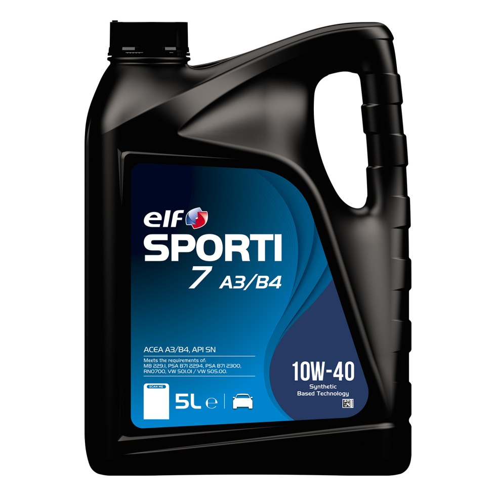 Elf Sporti 7 A3/B4 10W-40 - 5l - 