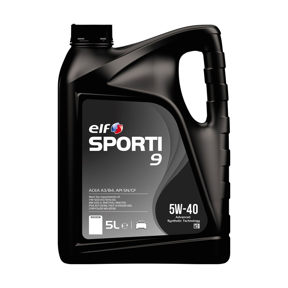 Elf Sporti 9 5W-40 - 5l - 