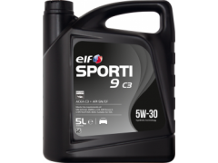 Motorový olej ELF Sporti 9 C3 5W-30 - 5 L