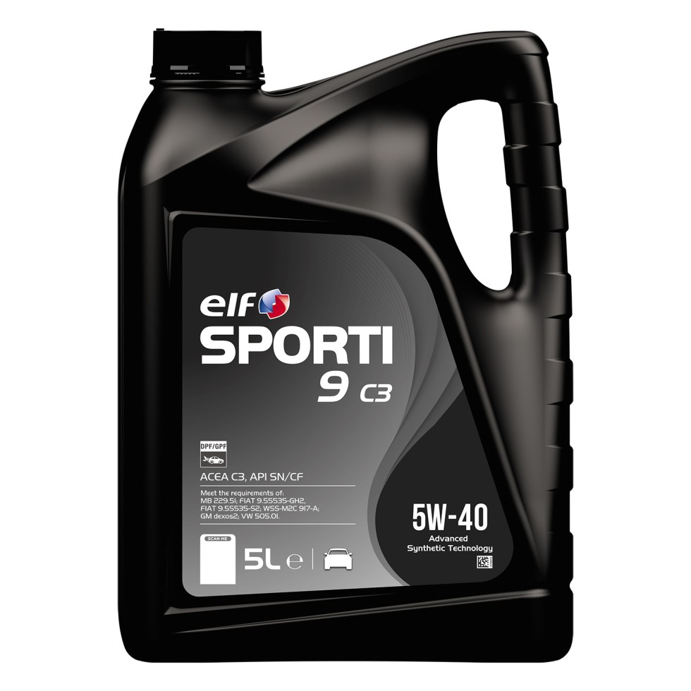 Elf Sporti 9 C3 5W-40 - 5l - 