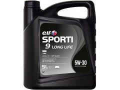 Motorový olej ELF Sporti 9 Long Life 5W-30 - 5 L Motorové oleje - Motorové oleje pro osobní automobily - Oleje 5W-30