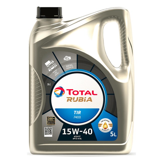Total Rubia TIR 7400 15W-40 - 5l - 