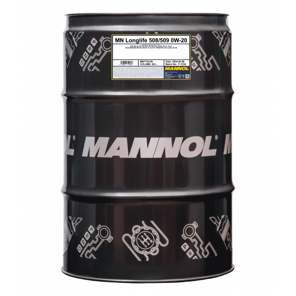 Mannol Longlife 508/509 0W-20 7722 - 60l - 