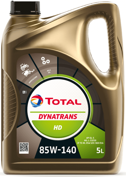 Zemědělský olej Total Dynatrans HD 85W-140 - 5 L