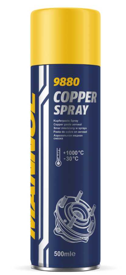 Měděný sprej Mannol Copper sprey - 500 ML - Technické kapaliny, čistidla, spreje
