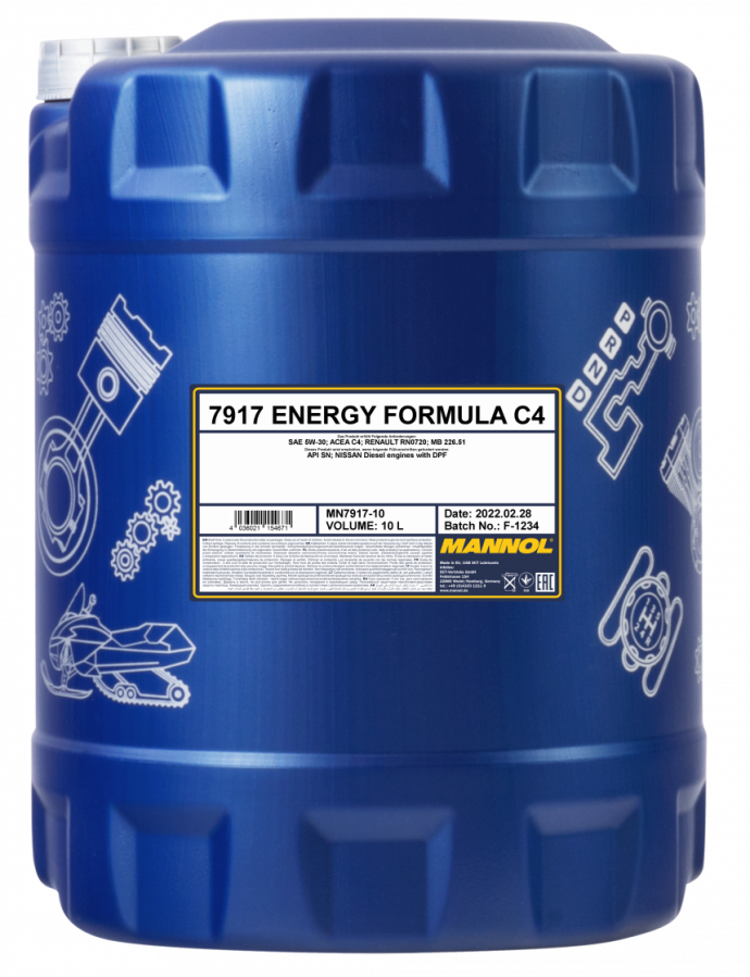 Motorový olej 5W-30 Mannol Energy Formula C4 - 20 L