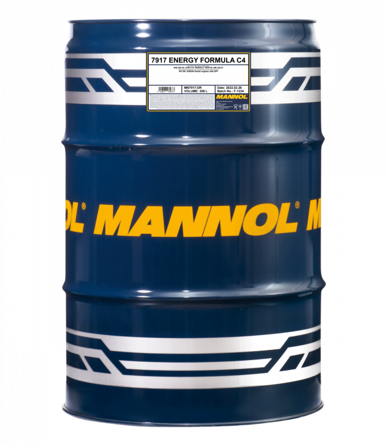 Motorový olej 5W-30 Mannol 7917 Energy Formula C4 - 60 L - 5W-30