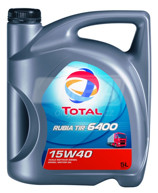 Motorový olej 15W-40 SHPD Total Rubia TIR 6400 - 5 L