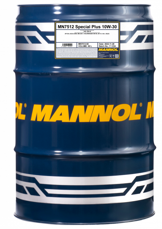 Motorový olej 10W-30 MANNOL 7512 Special Plus - 60 L - Oleje 10W-30