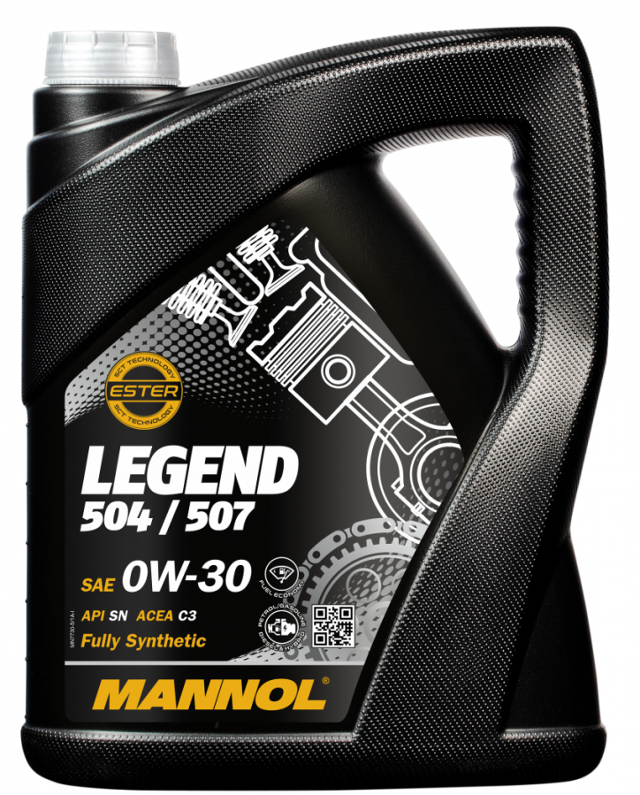 Motorový olej 0W-30 Mannol 7730 Legend 504/507 - 5 L - 0W-30