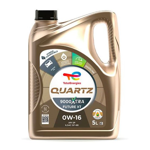 Total Quartz 9000 Xtra Future XT 0W-16 - 5l - 