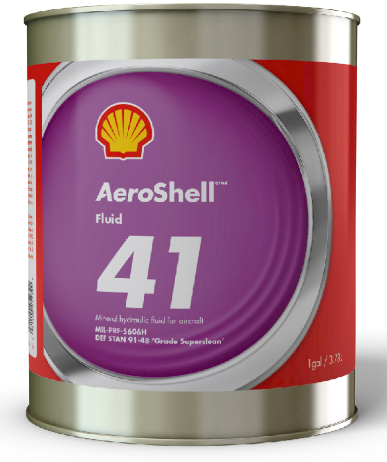 Aeroshell Fluid 41 – 5 L - Hydraulické a turbínové letecké oleje, speciality