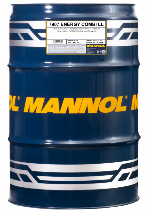 Motorový olej 5W-30 Mannol Energy Combi LL - 60 L - 5W-30