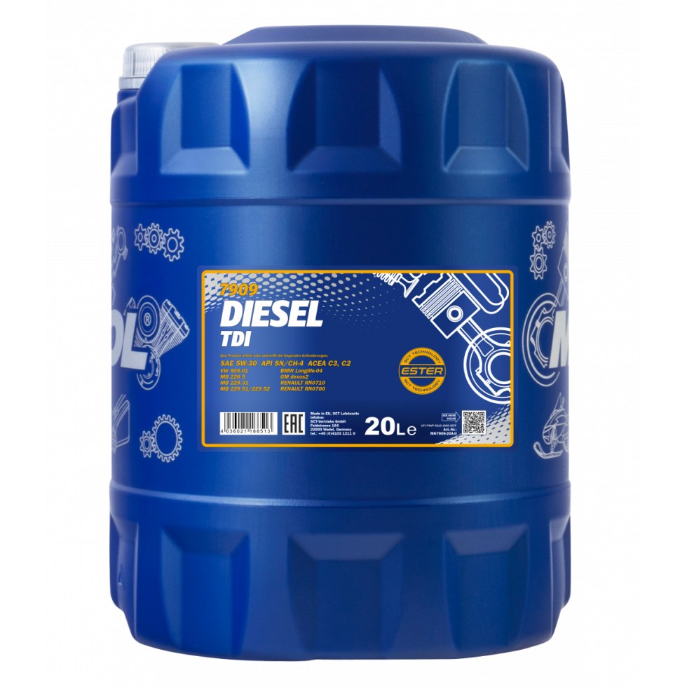 Mannol Diesel TDI 5W-30 7909 - 20l - 